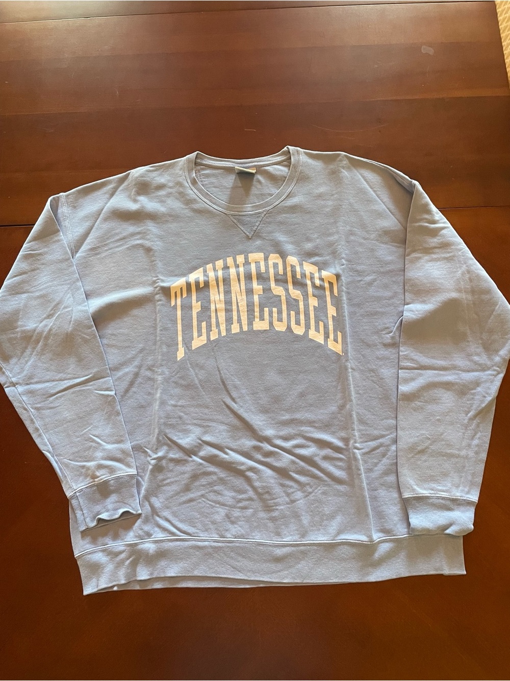 XL University of Tennessee Graphic Crewneck Sweatshirt - Light Blue